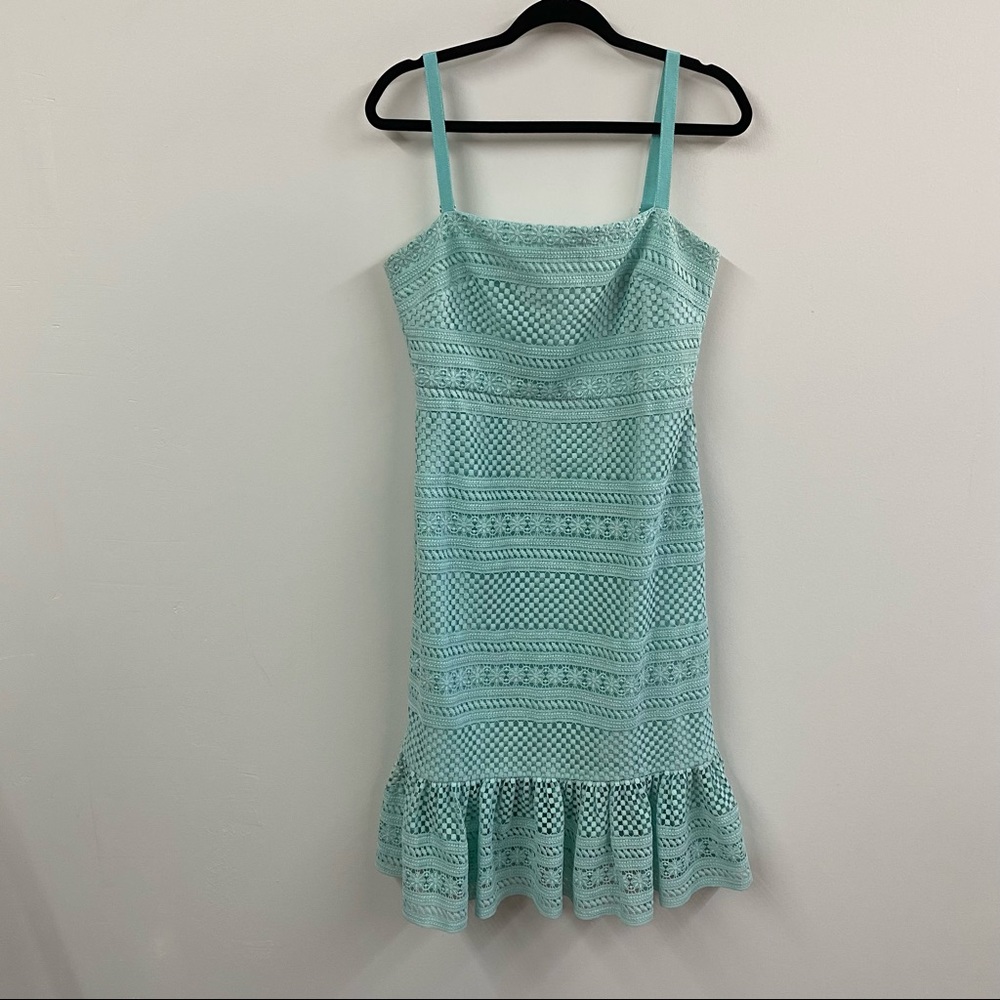 J. Crew Geometric Lace Midi Dress - Picture 4 of 16